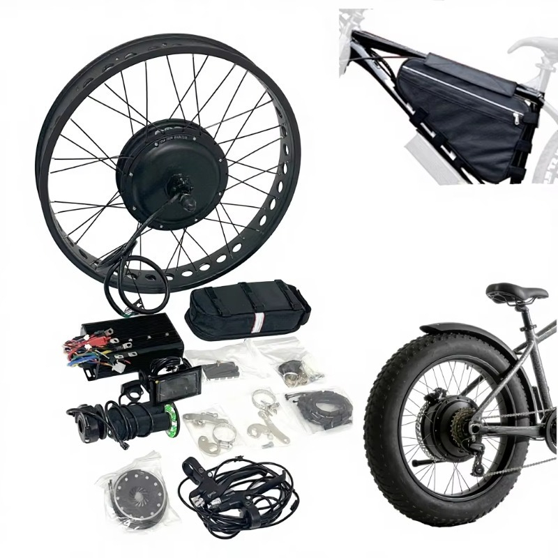 Fat Tire Ebike Conversion Kit 2000W - Super Fat Tire Nabenmotor-Kit 20x4 72V