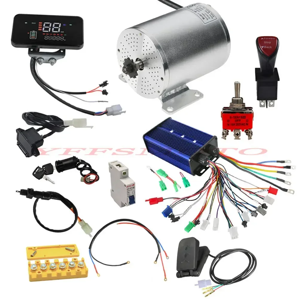 Ebike Conversion Kit 72V 3000W - 72V 3000W Bürstenloser Motor MY1020 oder