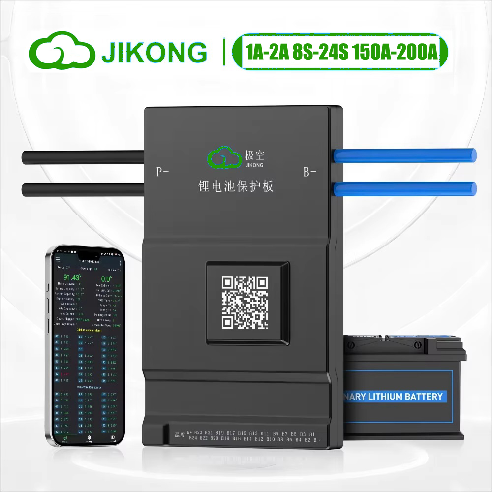 Smart Bms 72V 20S 150A Bluetooth - JK BMS Aktiver Balancer 150A 200A