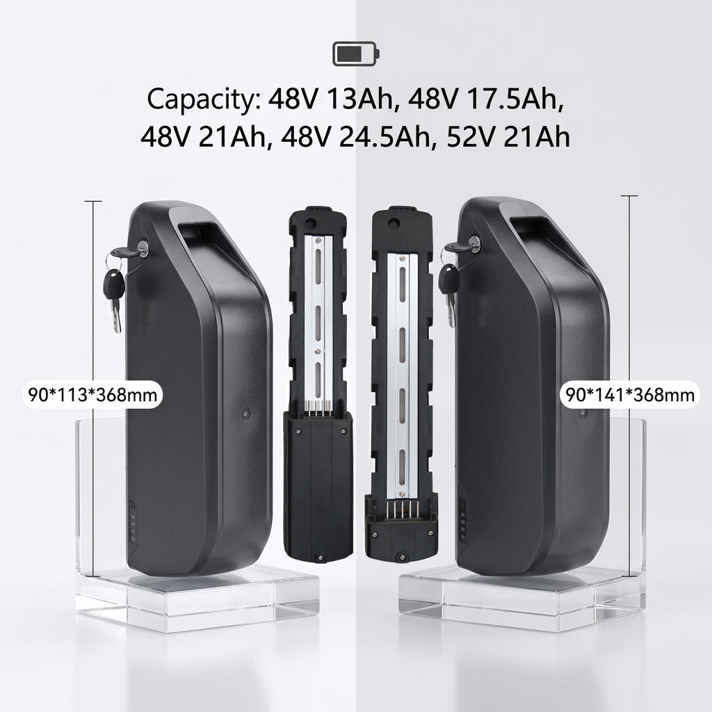 Ebike Battery 48V 20Ah Hailong - 48 Volt Hailong E-Bike Akku 48V