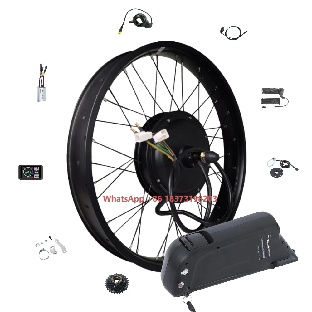 Ebike Conversion Kit 72V 3000W - Heißer Verkauf 72V Lithium-Batterie 3000w Bürstenlosen
