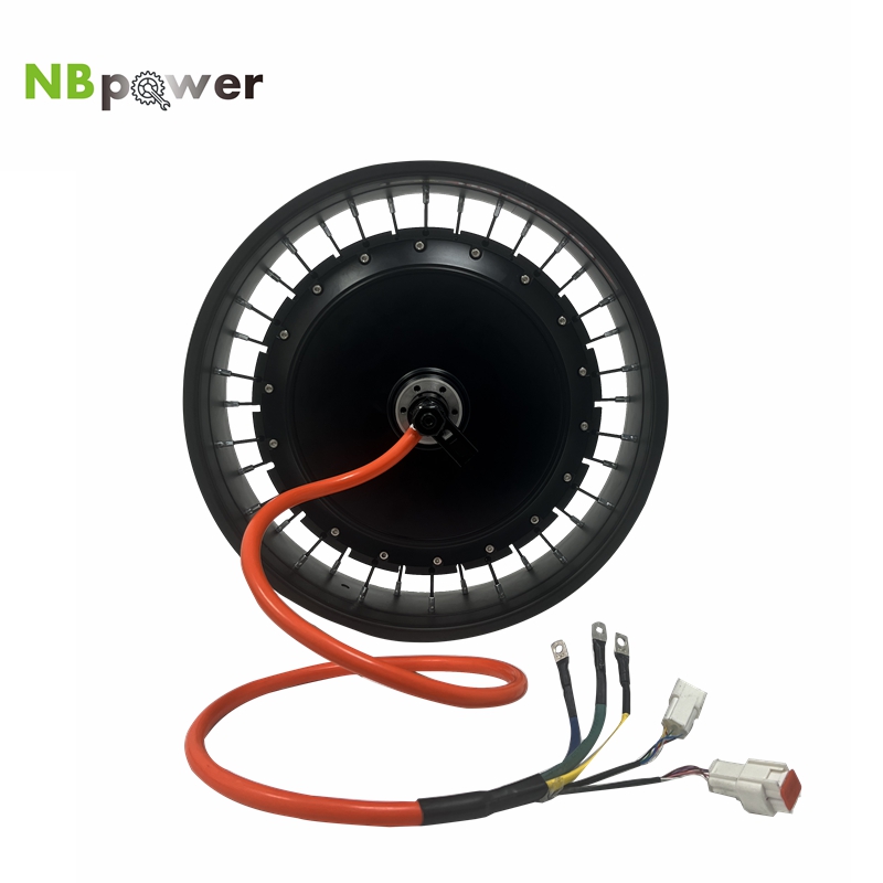 72V 5000W Hub Motor Kit - NBpower/QS273 40H 20x4/24x4/26x4 Nennleistung 72V 4000W