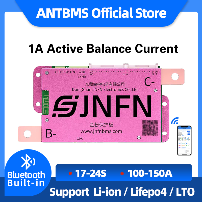 Smart Bms 72V 20S 150A Bluetooth - ANT BMS 1A Active Balance Lithium-Batterie-Schutzplatine
