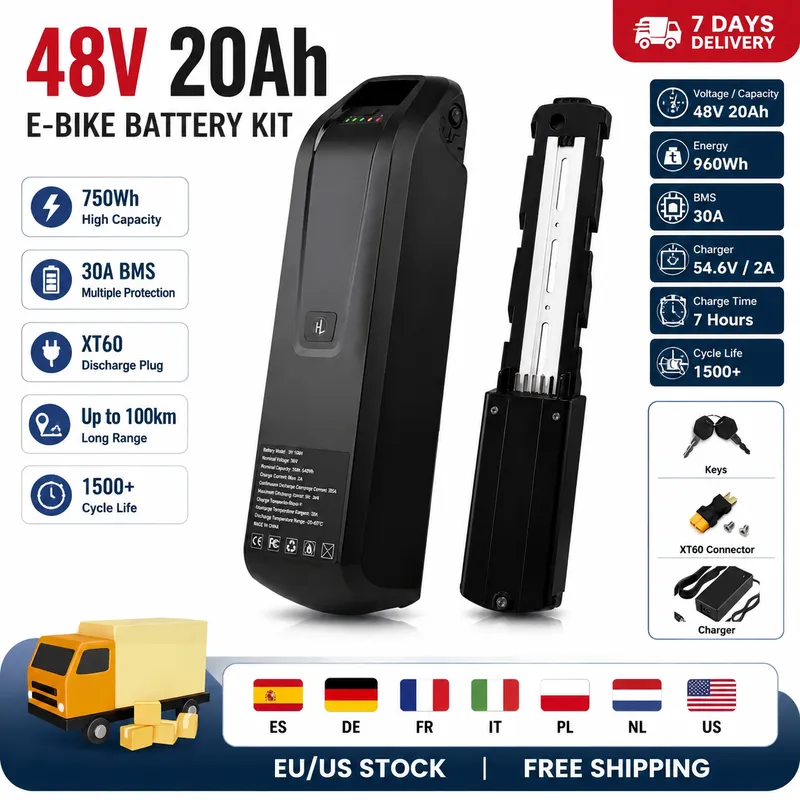 Hailong E-Bike Akku 36V 48V 10 – Ebike Battery 48V 20Ah Hailong Bewertung und Preis
