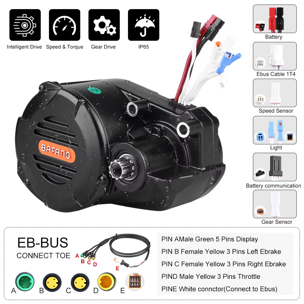 Bafang M620 G510 48V 52V 1000W – Mid Drive Motor Kit 52V 1000W Bewertung und Preis