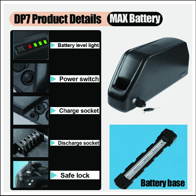 Polly Elektrofahrrad-Akku Down – Electric Bicycle Battery 72V 30Ah Bewertung und Preis