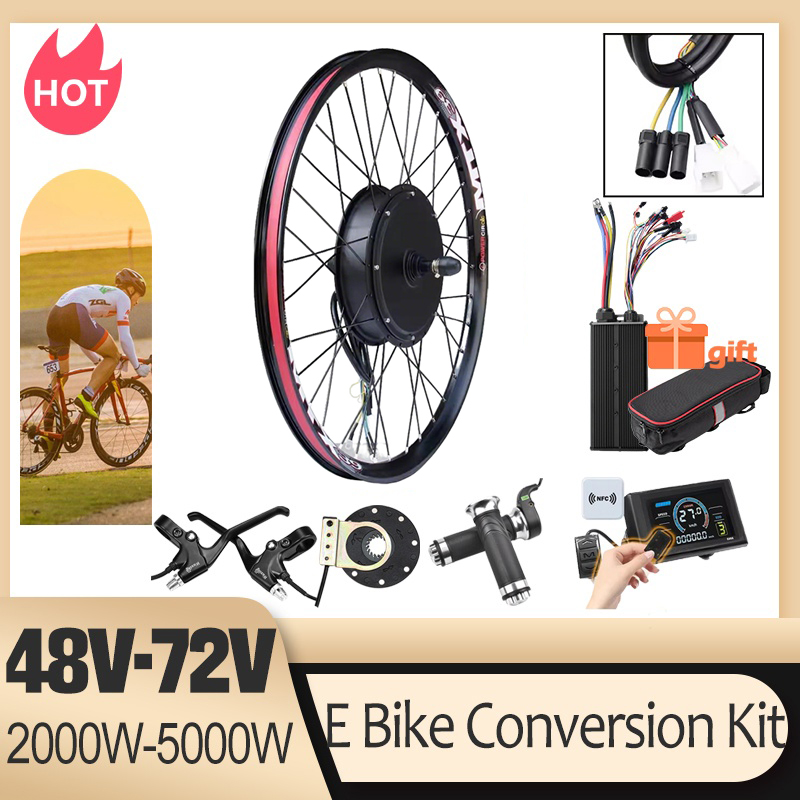72V 5000W E-Bike Umbausatz Bür – 72V 5000W Hub Motor Kit Bewertung und Preis