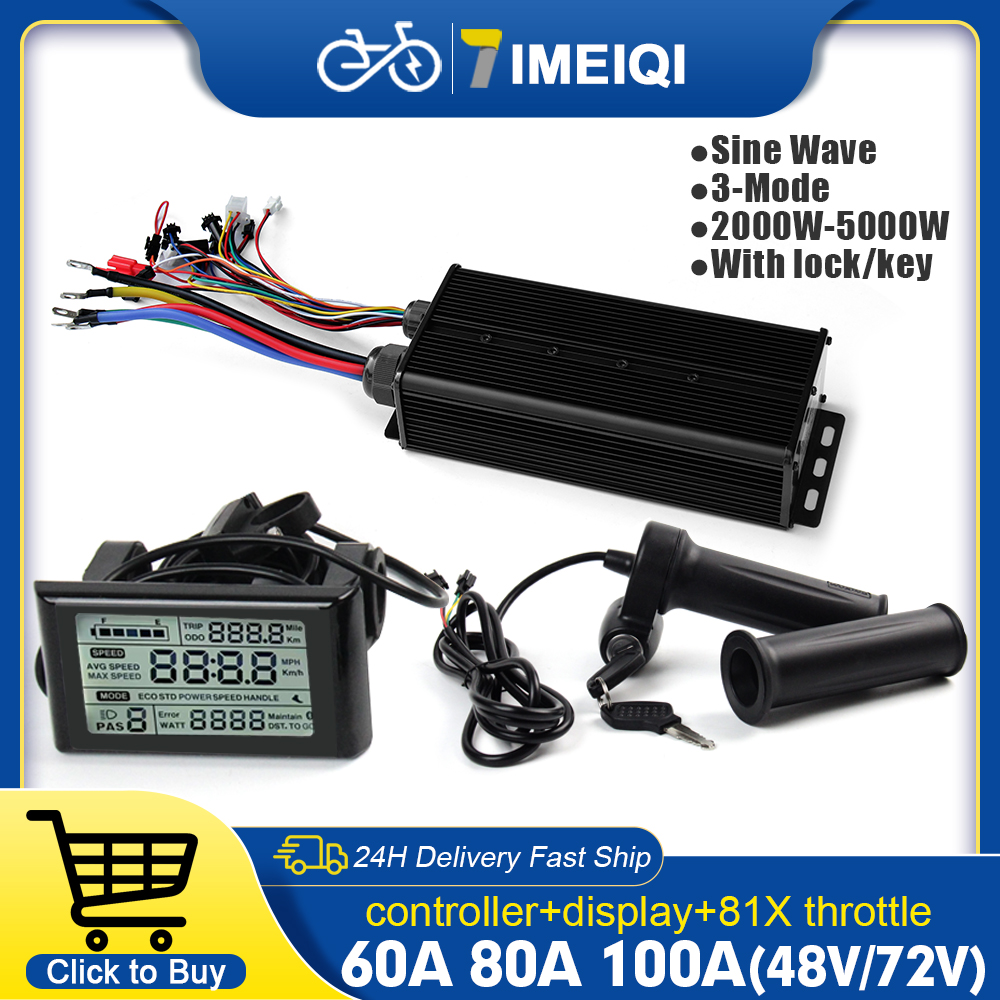 2000W-5000W 48V-72V E-Bike 3-M – Sine Wave Controller 48V 72V 80A Bewertung und Preis