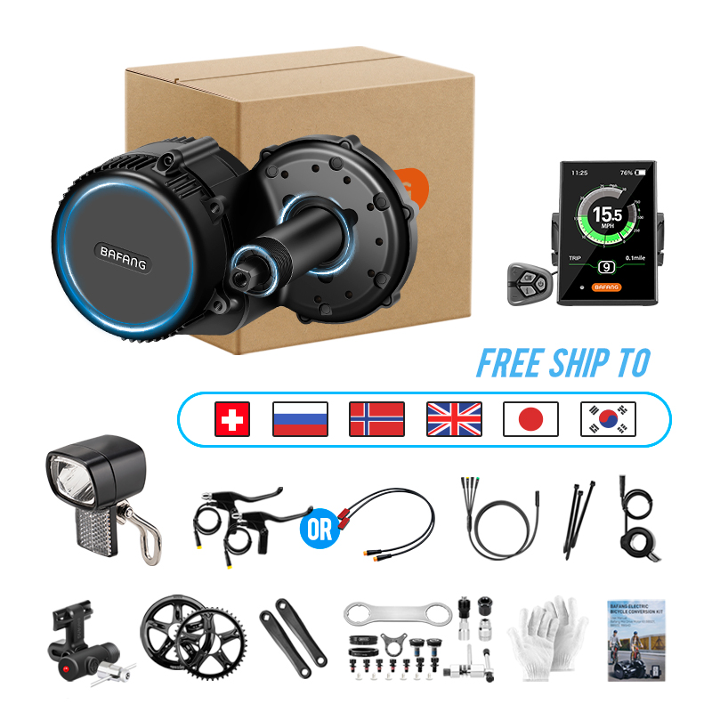 Bafang UART Mid Drive Motor 75 – Bafang Bbs02B 48V 750W Mid Drive Kit Bewertung und Preis