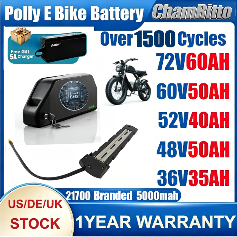 E-Bike Unterrohr-Akku 48V 52V  – Electric Bicycle Battery 72V 30Ah Bewertung und Preis