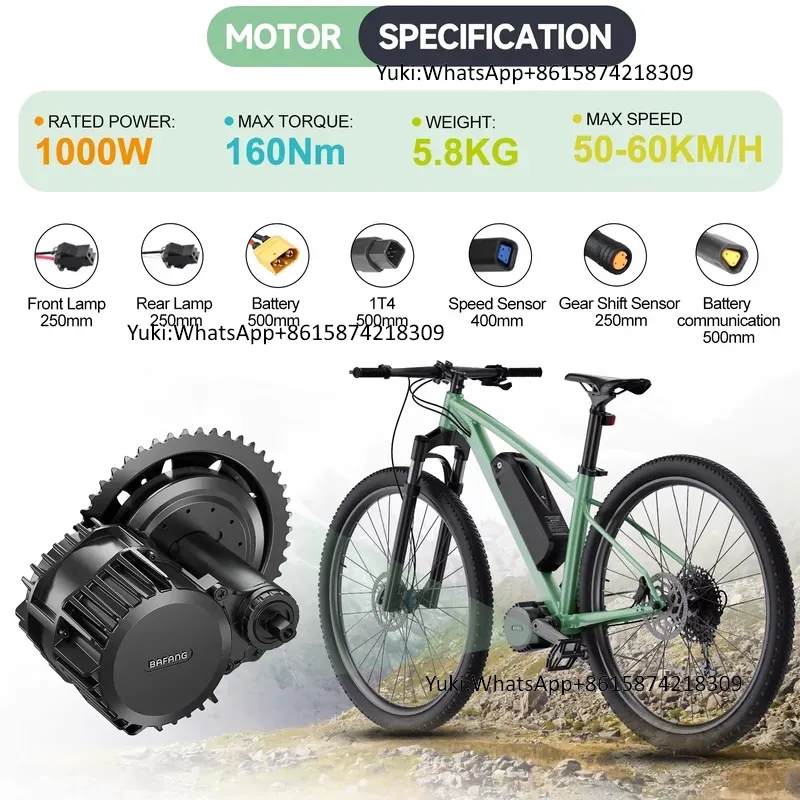 Mittelmotor BBSHD 1000W 48V 52 – Mid Drive Motor Kit 52V 1000W Bewertung und Preis