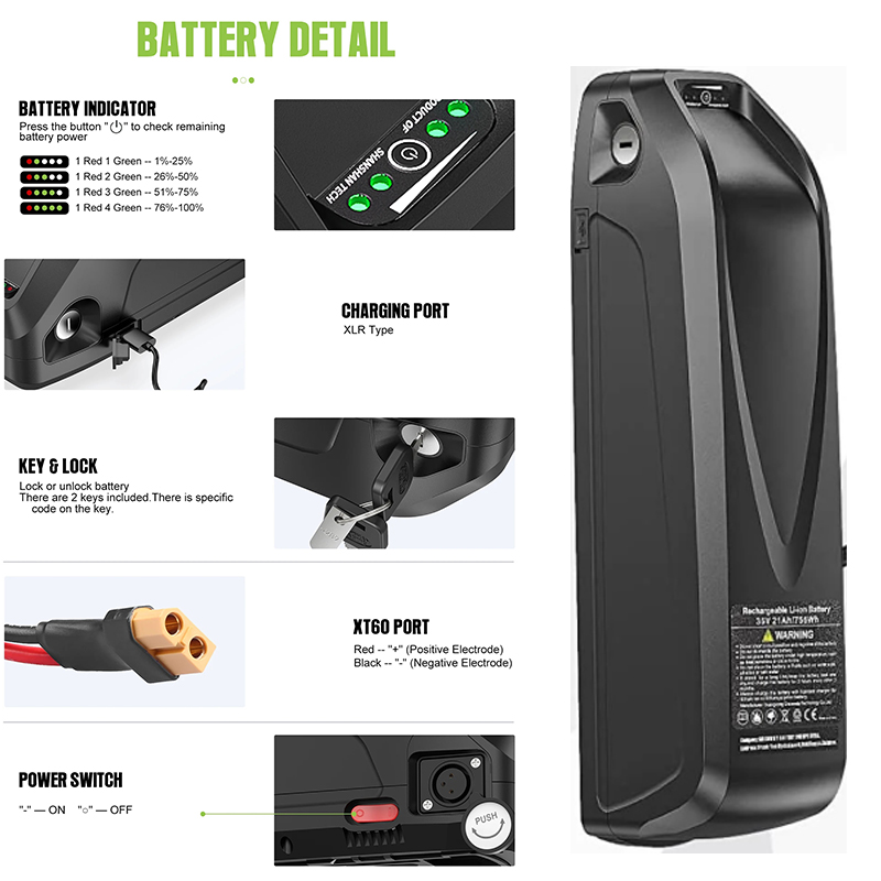 36V 48V 52V Hailong 60V 72V E- – Ebike Battery 48V 20Ah Hailong Bewertung und Preis