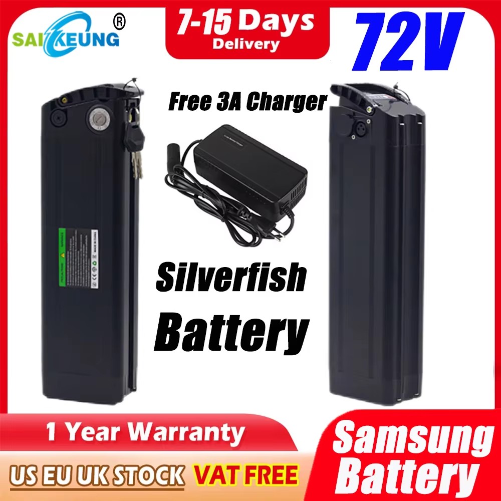 72V SilverFish Akku Titanat-Ra – Electric Bicycle Battery 72V 30Ah Bewertung und Preis