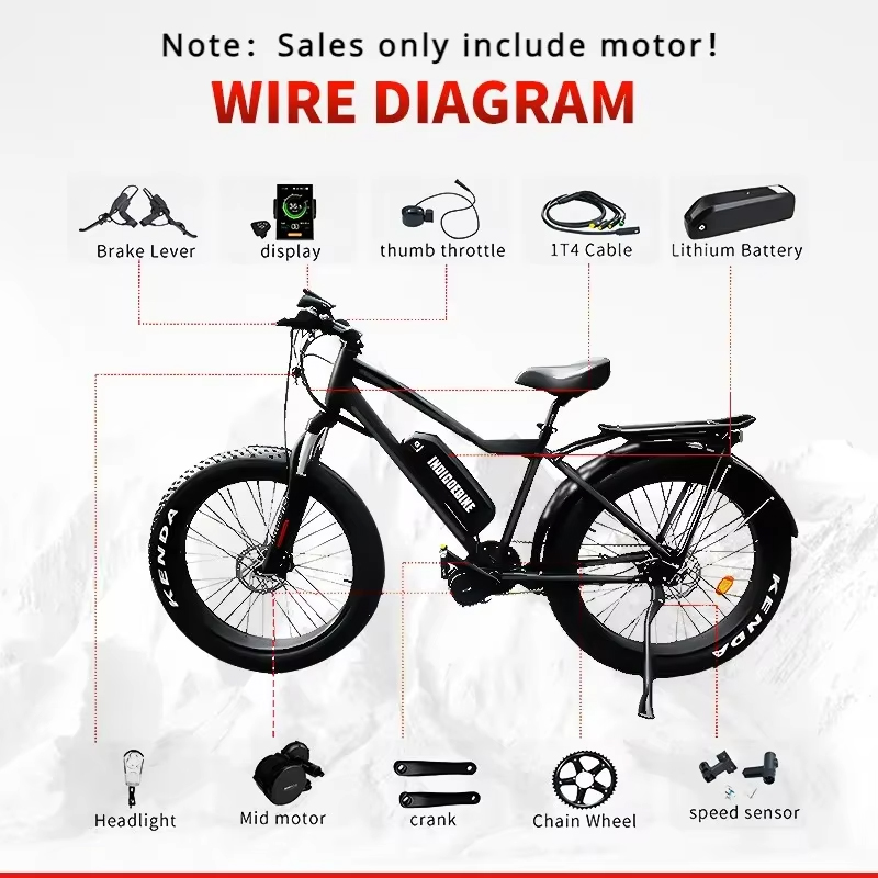 BAFANG 1000W BBSHD Mittelmotor – Mid Drive Motor Kit 52V 1000W Bewertung und Preis