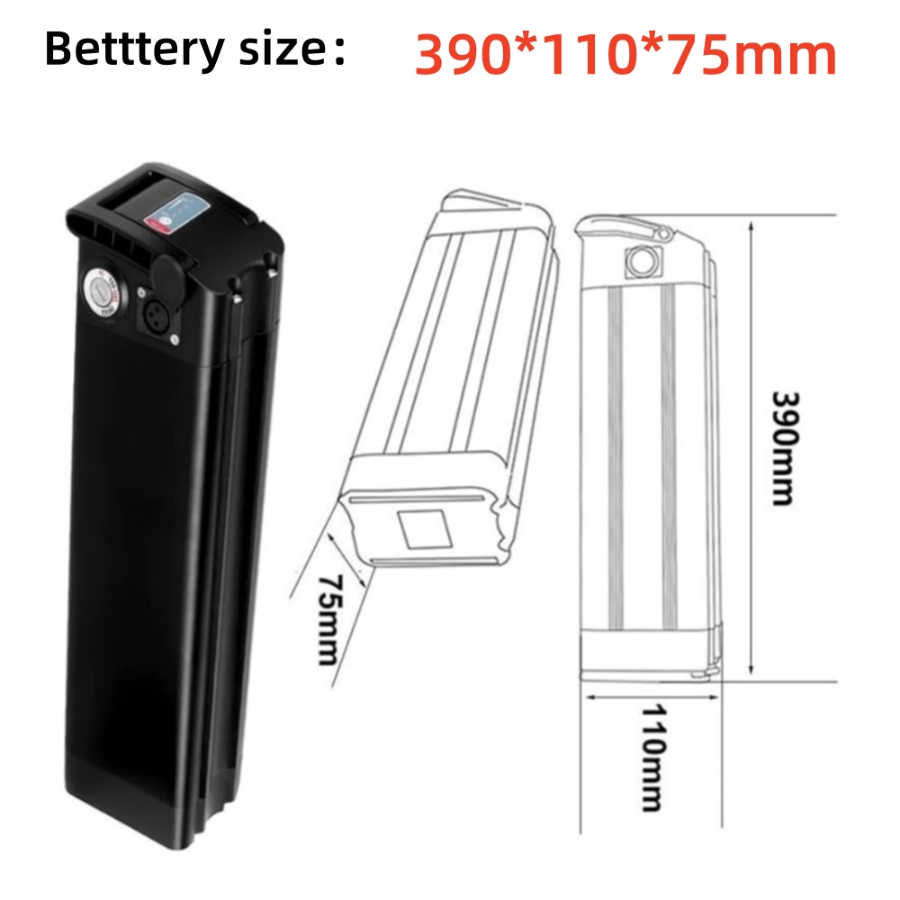 36V/48V 15Ah 20Ah Akku 18650 L – Ebike Battery 48V 20Ah Hailong Bewertung und Preis